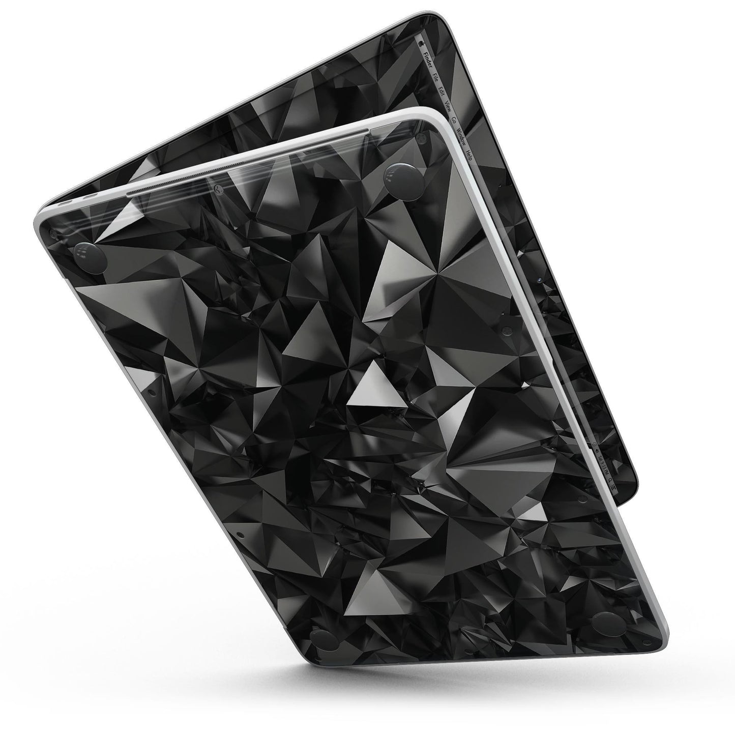 Black 3D Diamond Surface - 13" MacBook Pro without Touch Bar Skin Kit