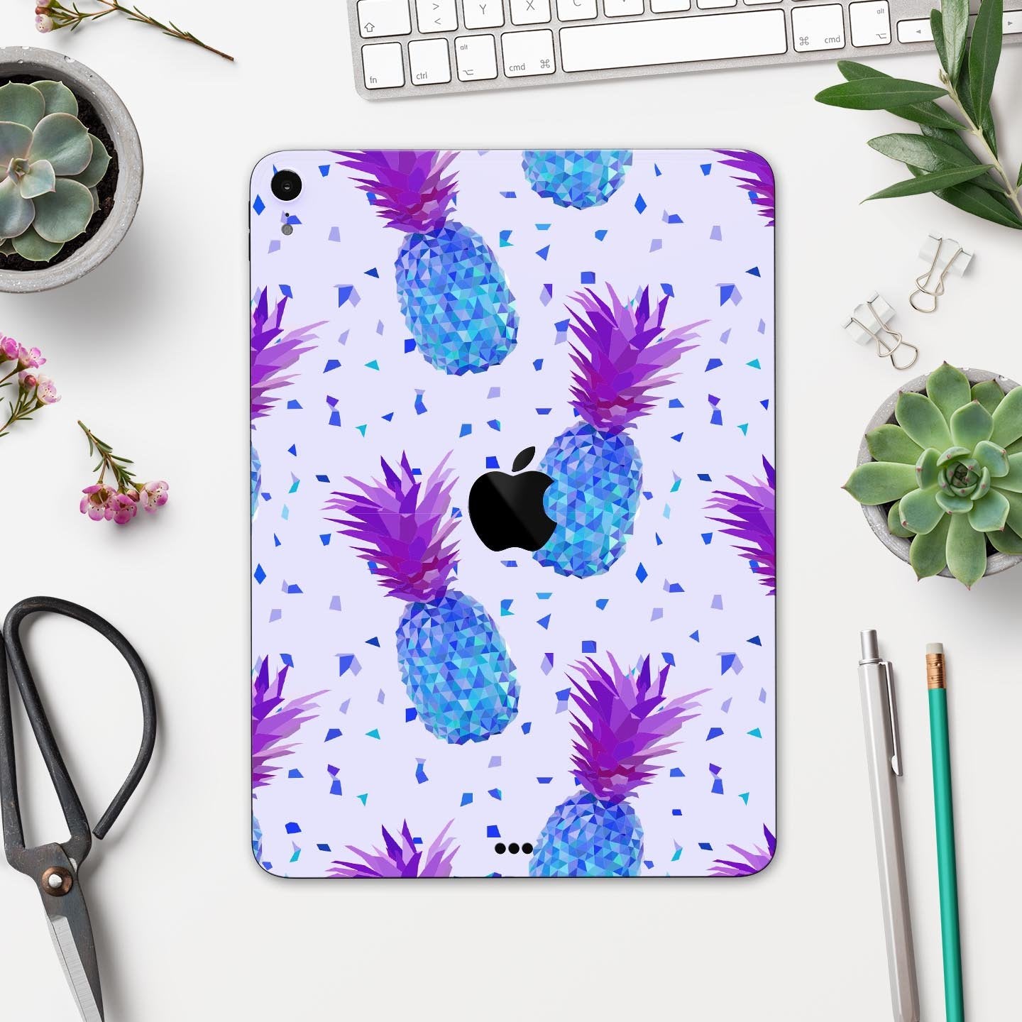 Disco Pineapple - Full Body Skin Decal for the Apple iPad Pro 12.9",