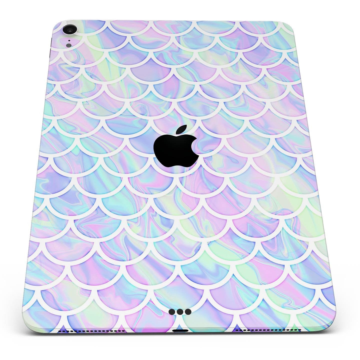 Iridescent Dahlia v8 - Full Body Skin Decal for the Apple iPad Pro