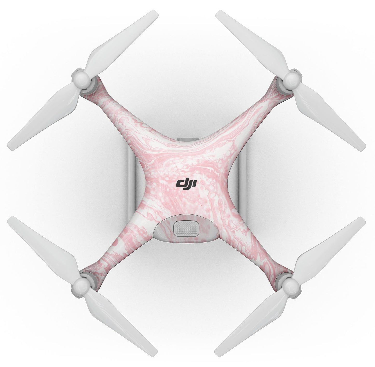 Marbleized Pink v3 - Full-Body Skin Kit for the DJI Phantom 4 Drone