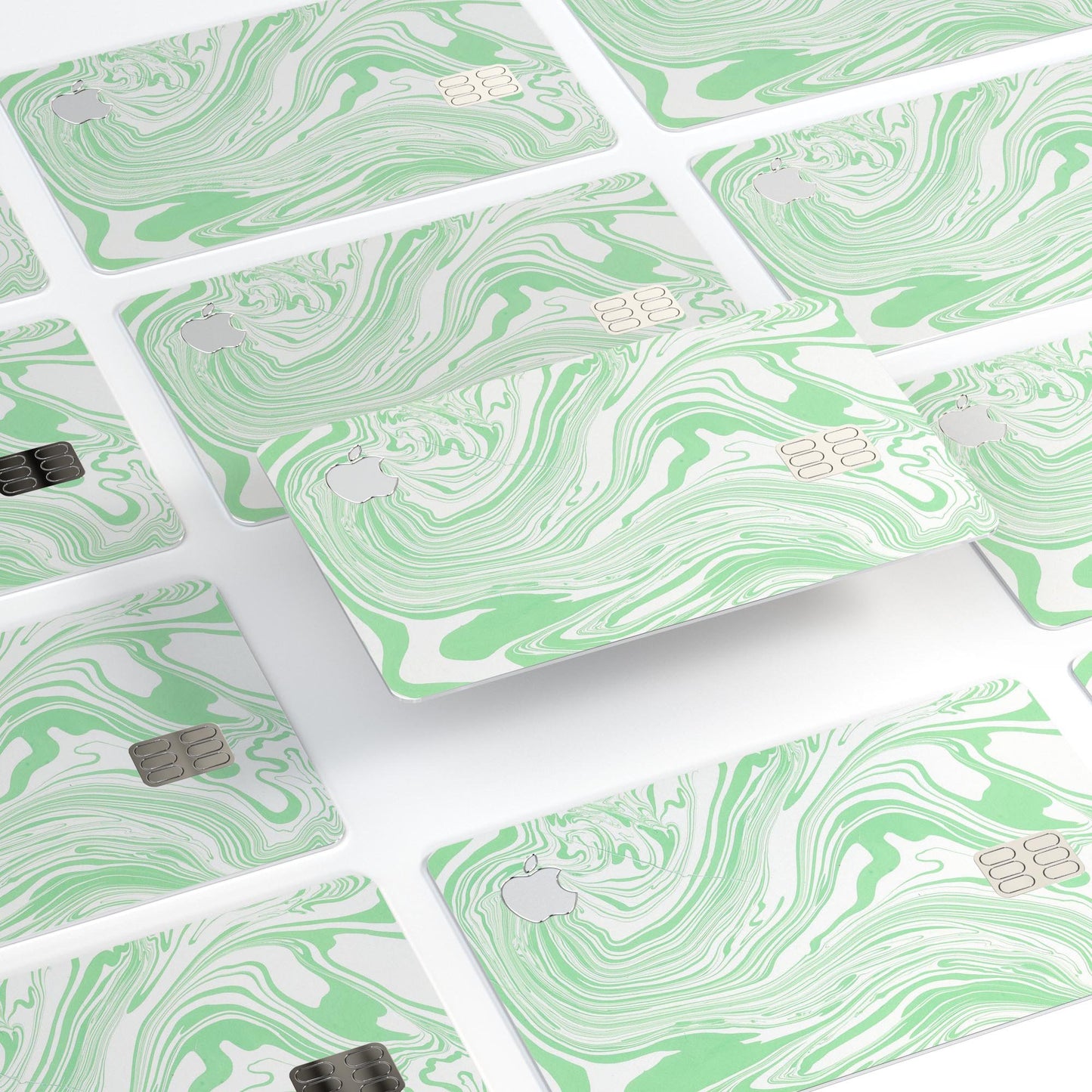 Marbleized Swirling Green - Premium Protective Decal Skin-Kit for the