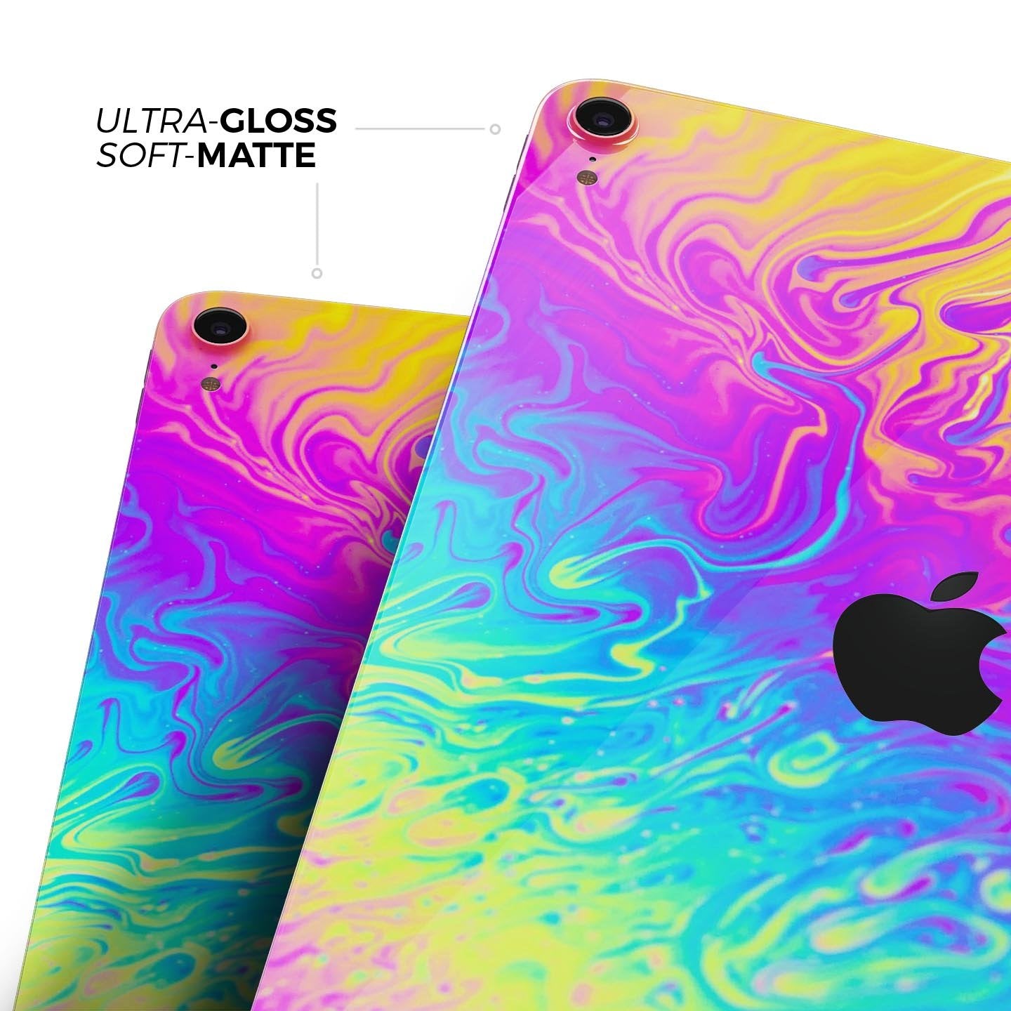 Neon Color Fushion - Full Body Skin Decal for the Apple iPad Pro