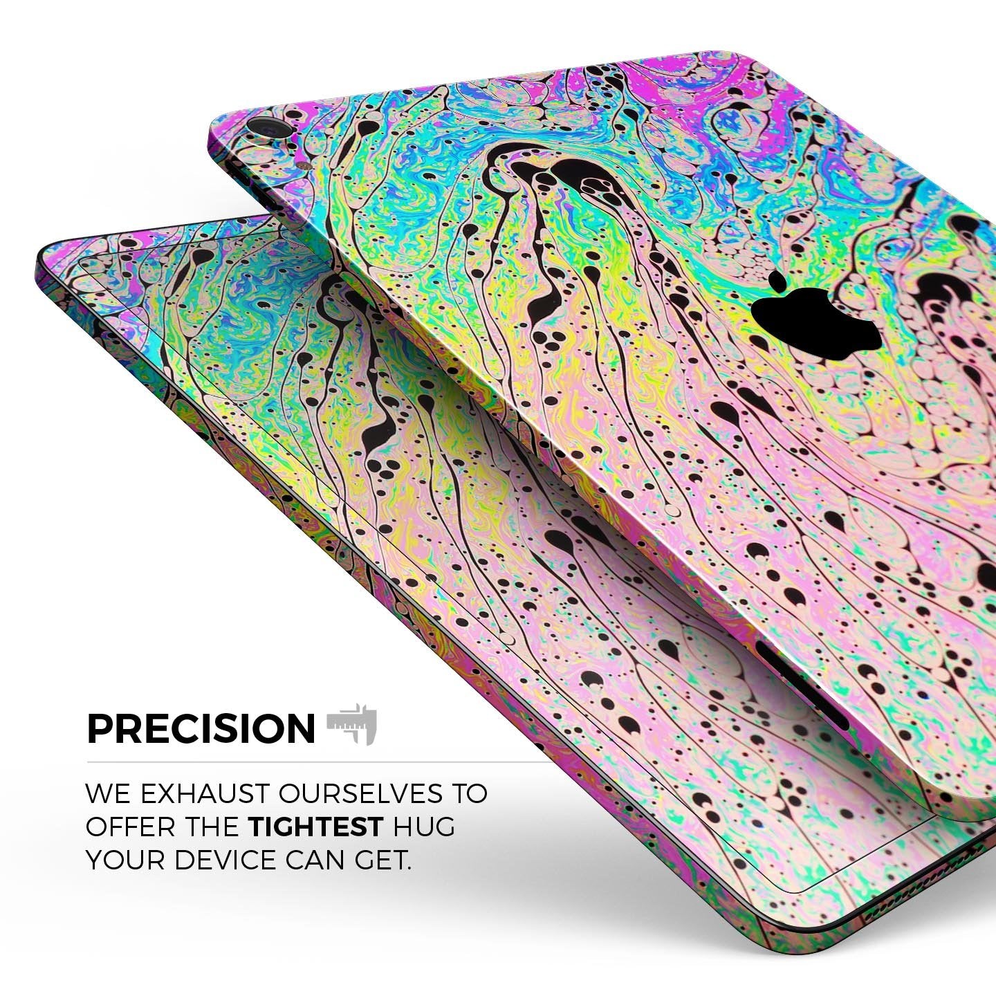 Neon Color Fushion V3 - Full Body Skin Decal for the Apple iPad Pro