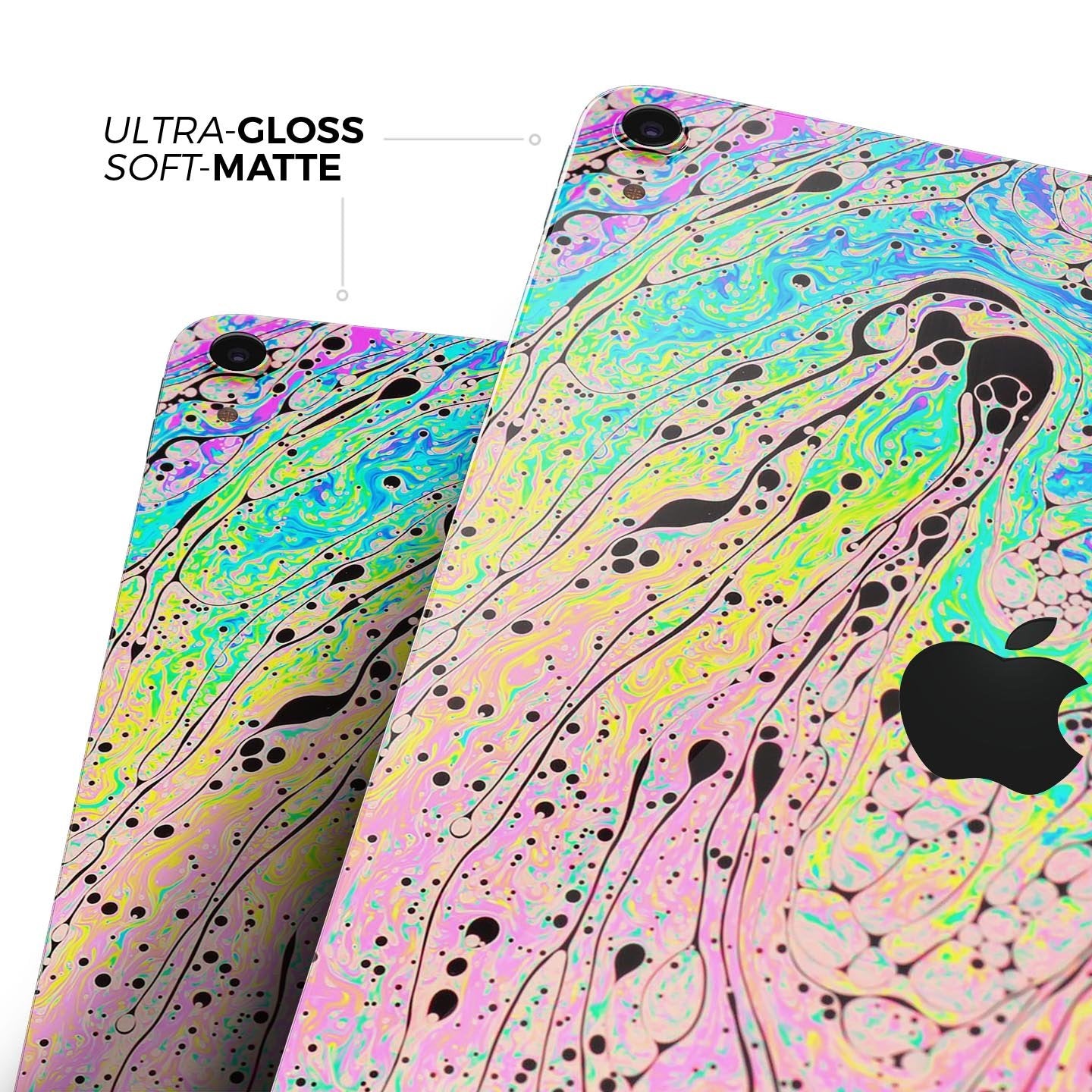 Neon Color Fushion V3 - Full Body Skin Decal for the Apple iPad Pro
