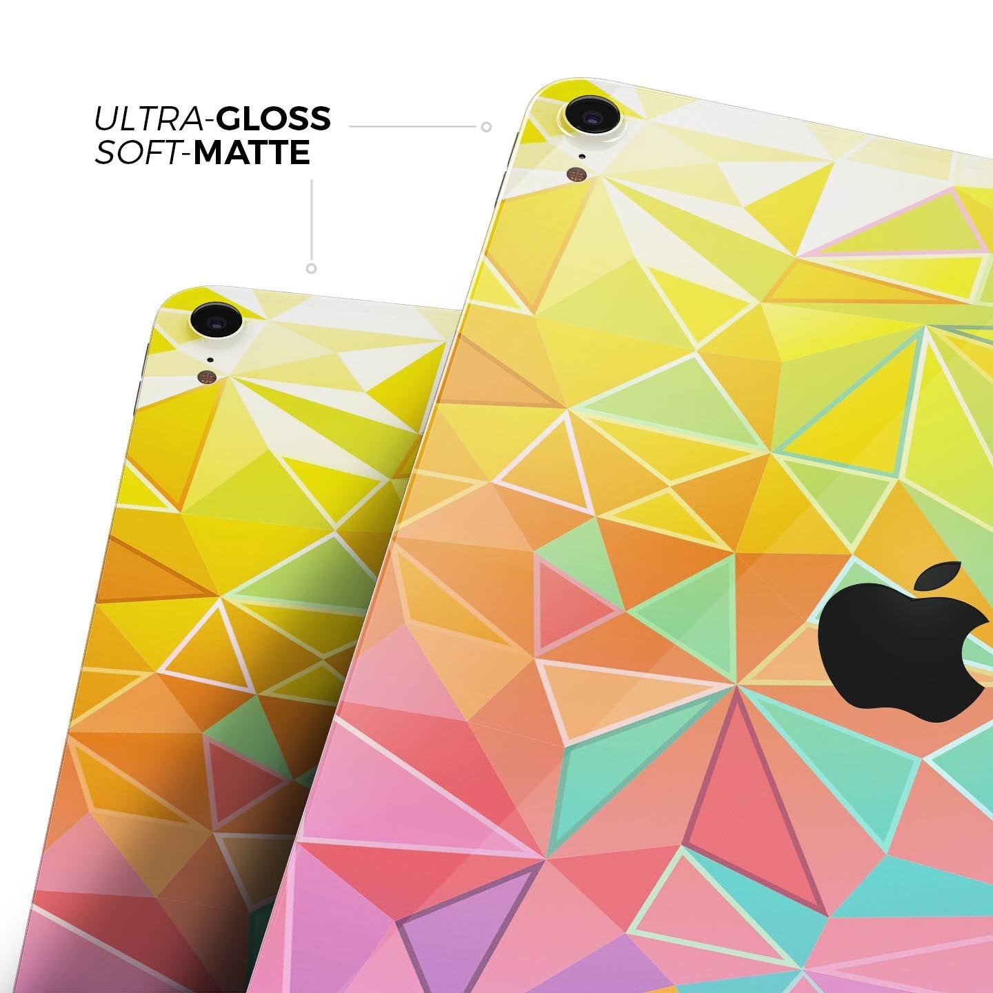 Retro Geometric - Full Body Skin Decal for the Apple iPad Pro 12.9",