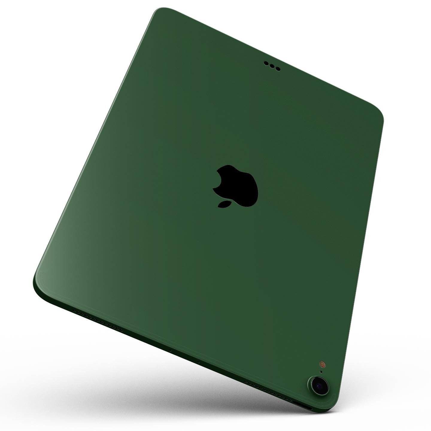 Solid Hunter Green - Full Body Skin Decal for the Apple iPad Pro
