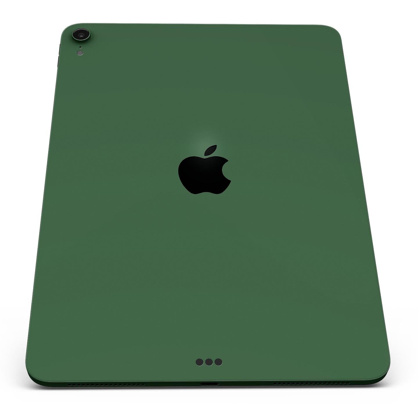 Solid Hunter Green - Full Body Skin Decal for the Apple iPad Pro