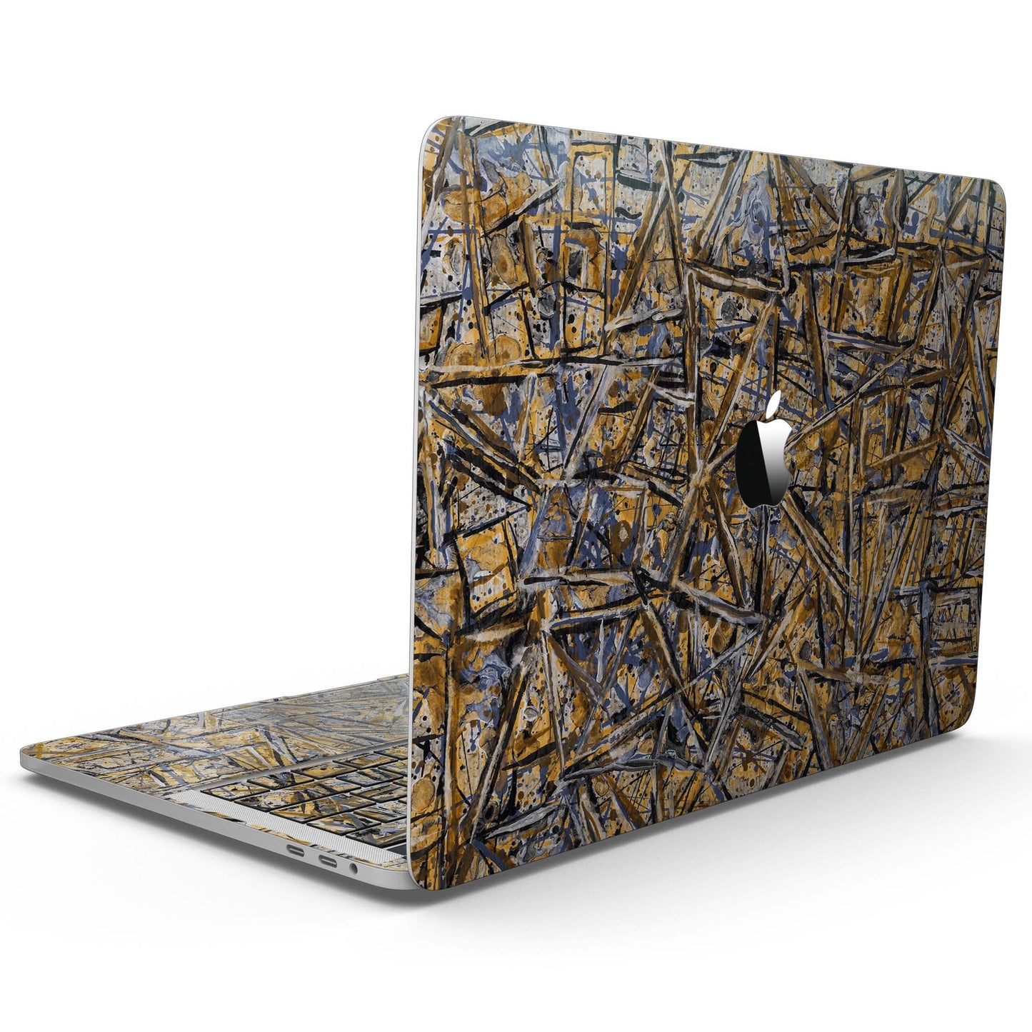 Abstract Wet Paint v4 - 13" MacBook Pro without Touch Bar Skin Kit
