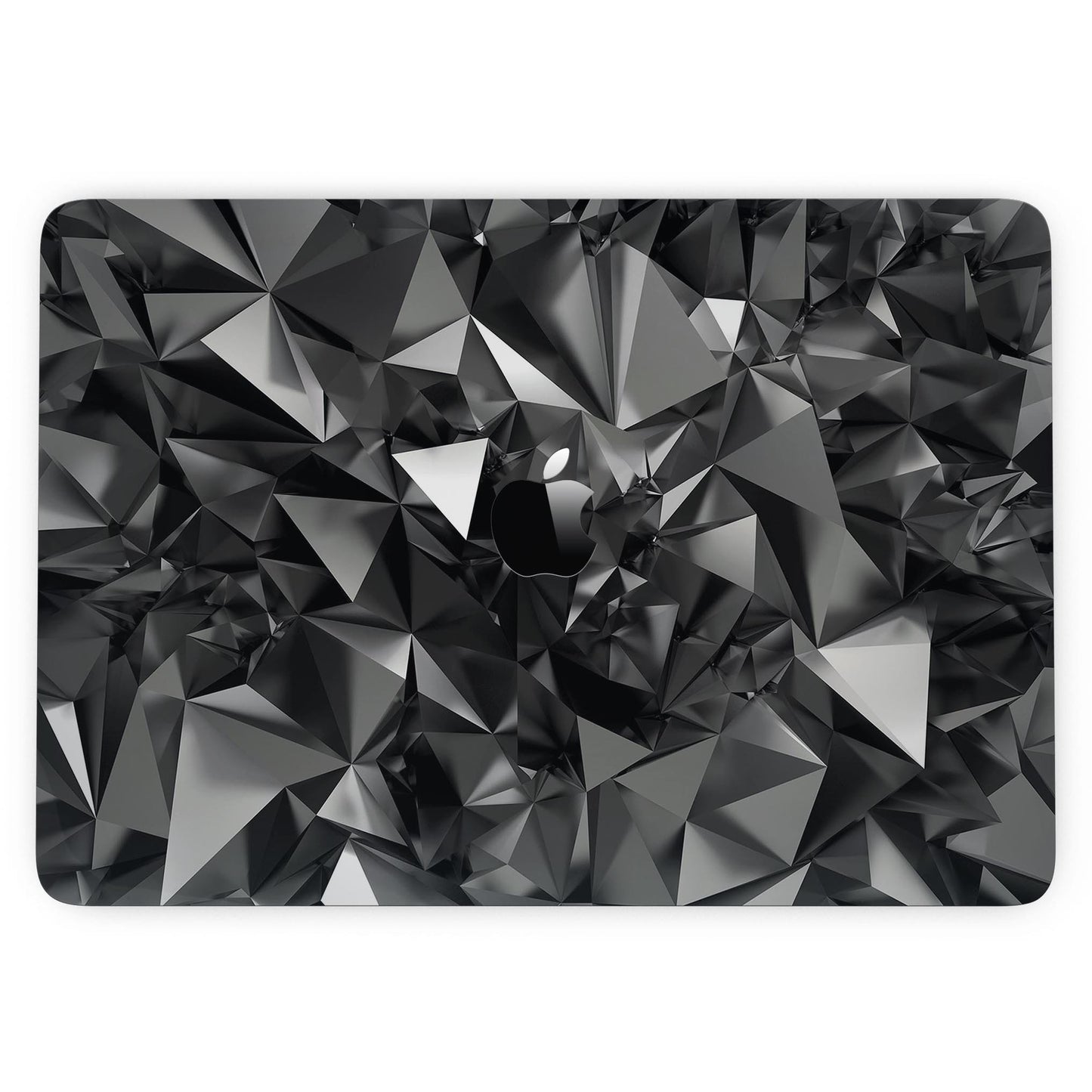 Black 3D Diamond Surface - 13" MacBook Pro without Touch Bar Skin Kit