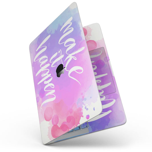 Bright Make it Happen - 13" MacBook Pro without Touch Bar Skin Kit