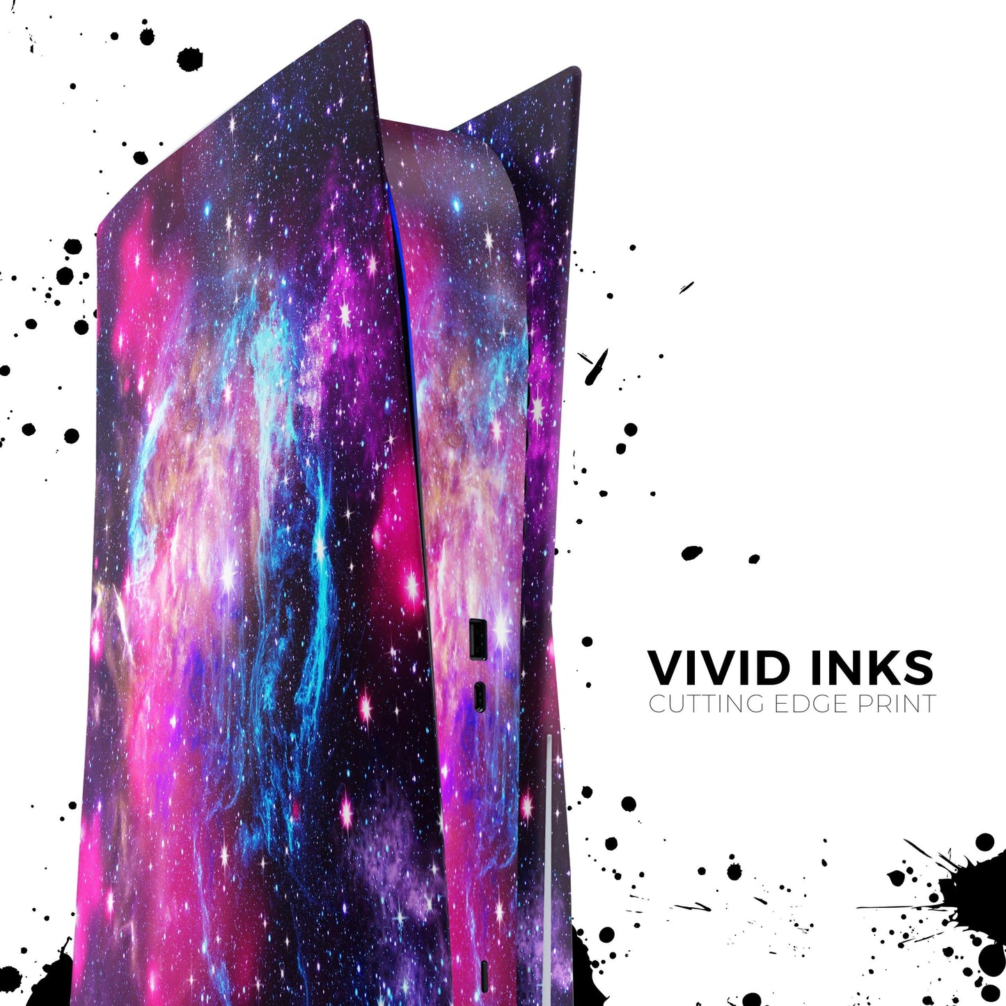 Bright Trippy Space - Full Body Skin Decal Wrap Kit for Sony