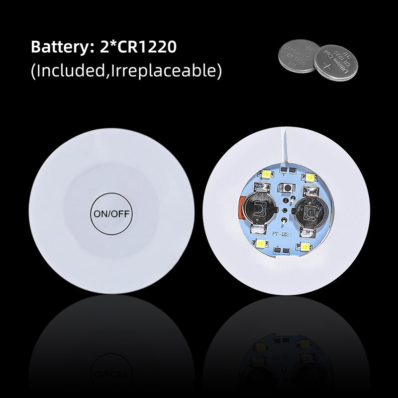 LED Bottle Coaster Sticker for Drinks(100Pck)