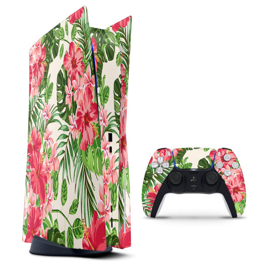 Dreamy Subtle Floral V1 - Full Body Skin Decal Wrap Kit for Sony