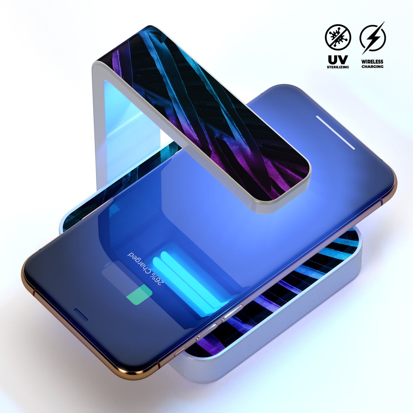 Holographic Tropical UV Germicidal Sanitizing Sterilizing Wireless
