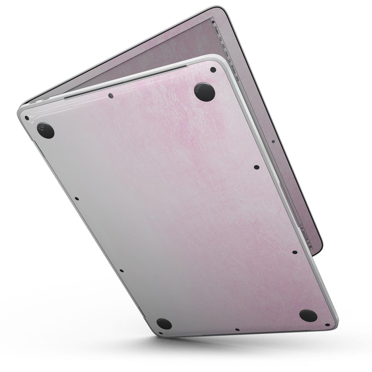 Hot Pink Fade to White  - 13" MacBook Pro without Touch Bar Skin Kit