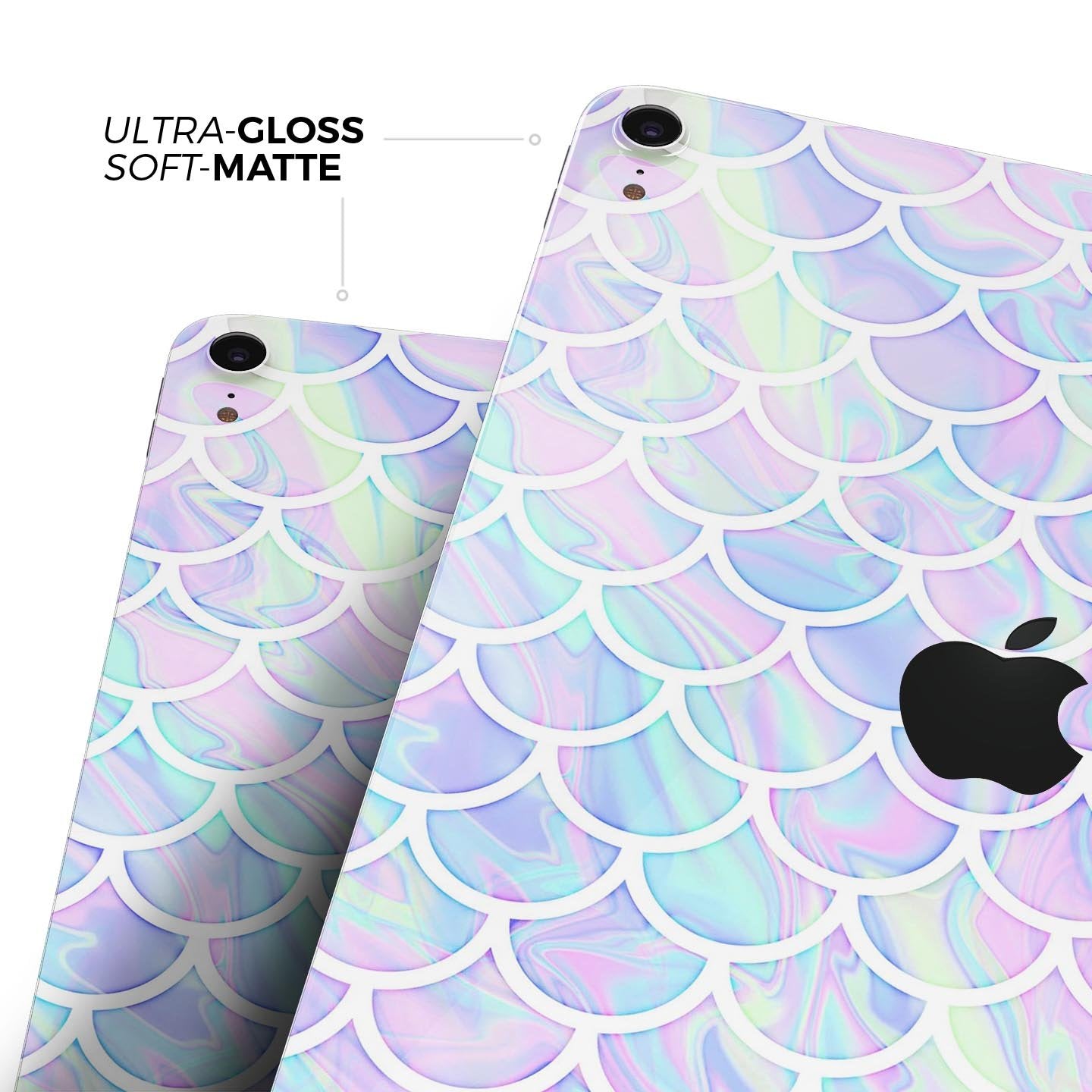 Iridescent Dahlia v8 - Full Body Skin Decal for the Apple iPad Pro