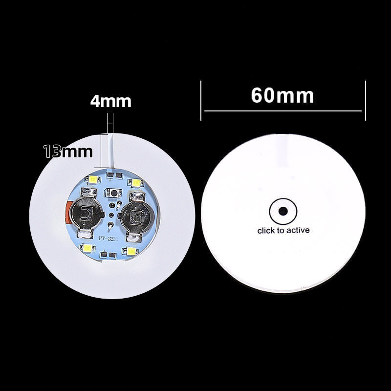 LED Bottle Sticker LED Flashing Bottle Coaster Lights Sticker for Bar