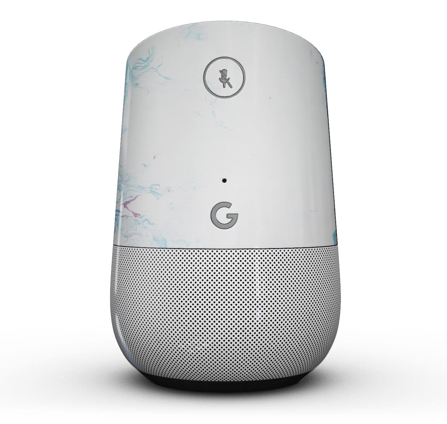 Marbleized Blue Border v2 - Full-Body Skin Kit for the Google Home