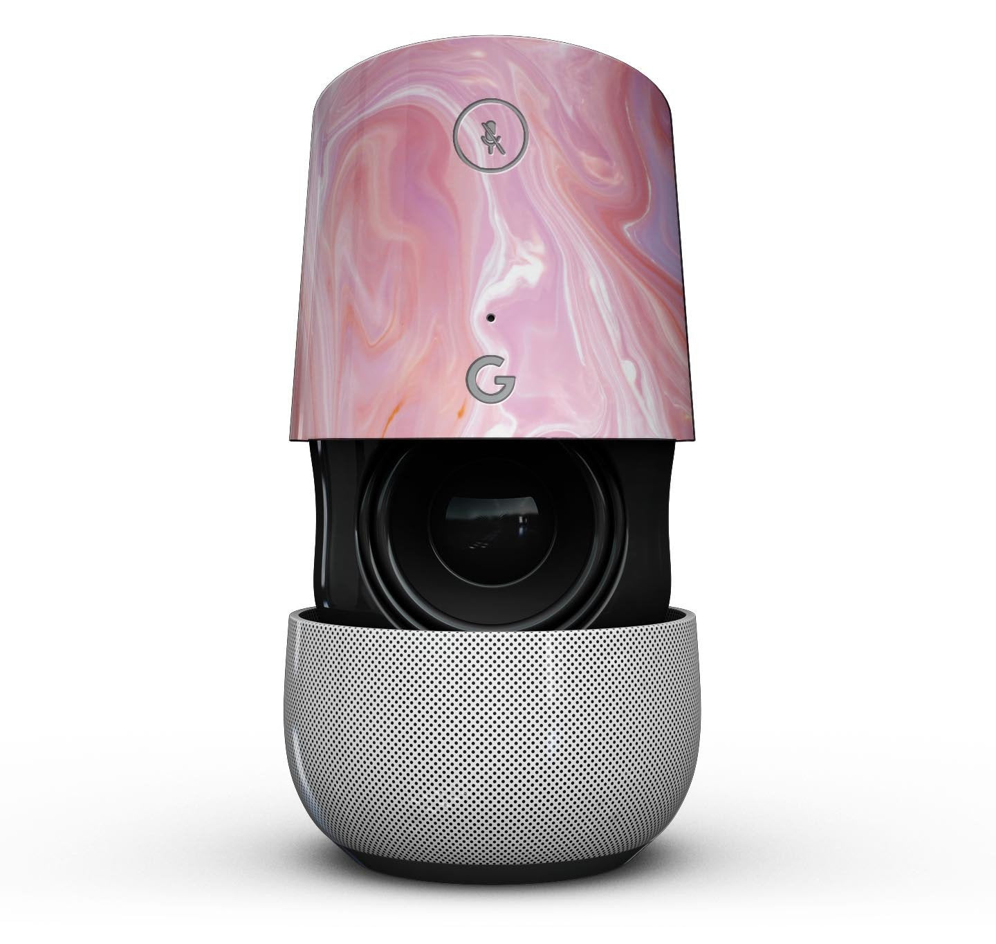 Marbleized Pink Paradise - Full-Body Skin Kit for the Google Home