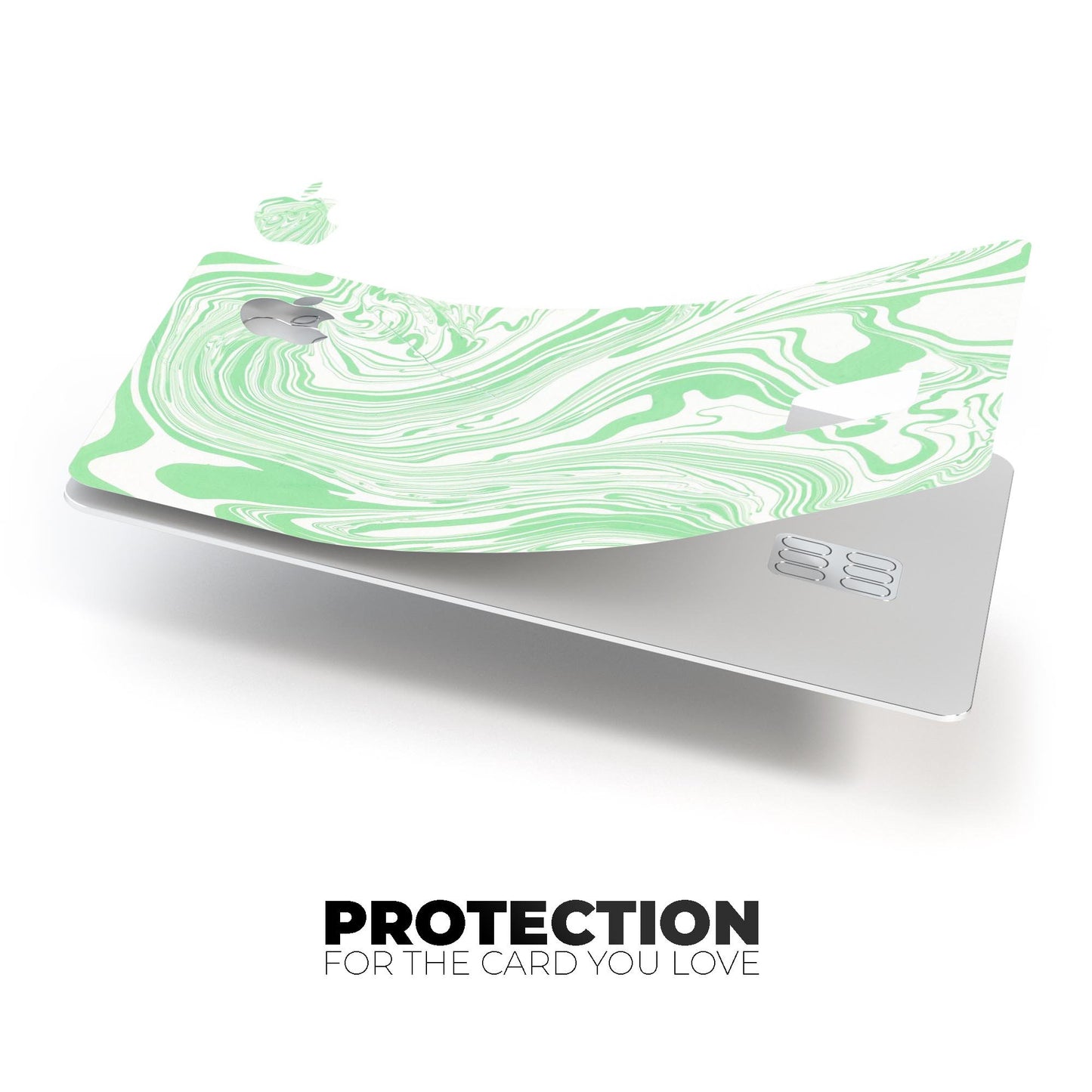 Marbleized Swirling Green - Premium Protective Decal Skin-Kit for the