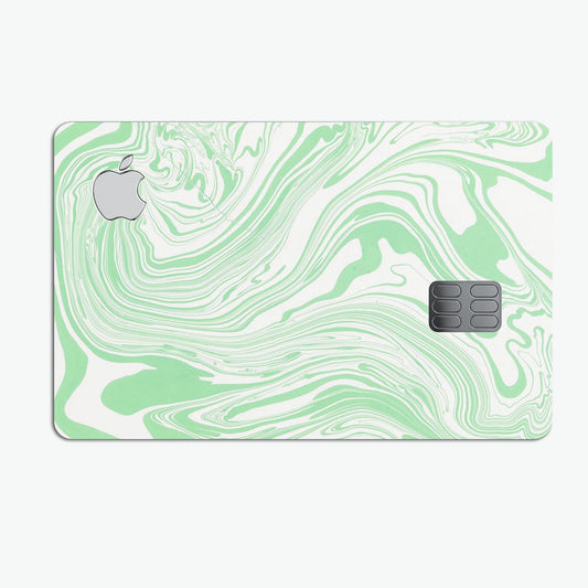 Marbleized Swirling Green - Premium Protective Decal Skin-Kit for the