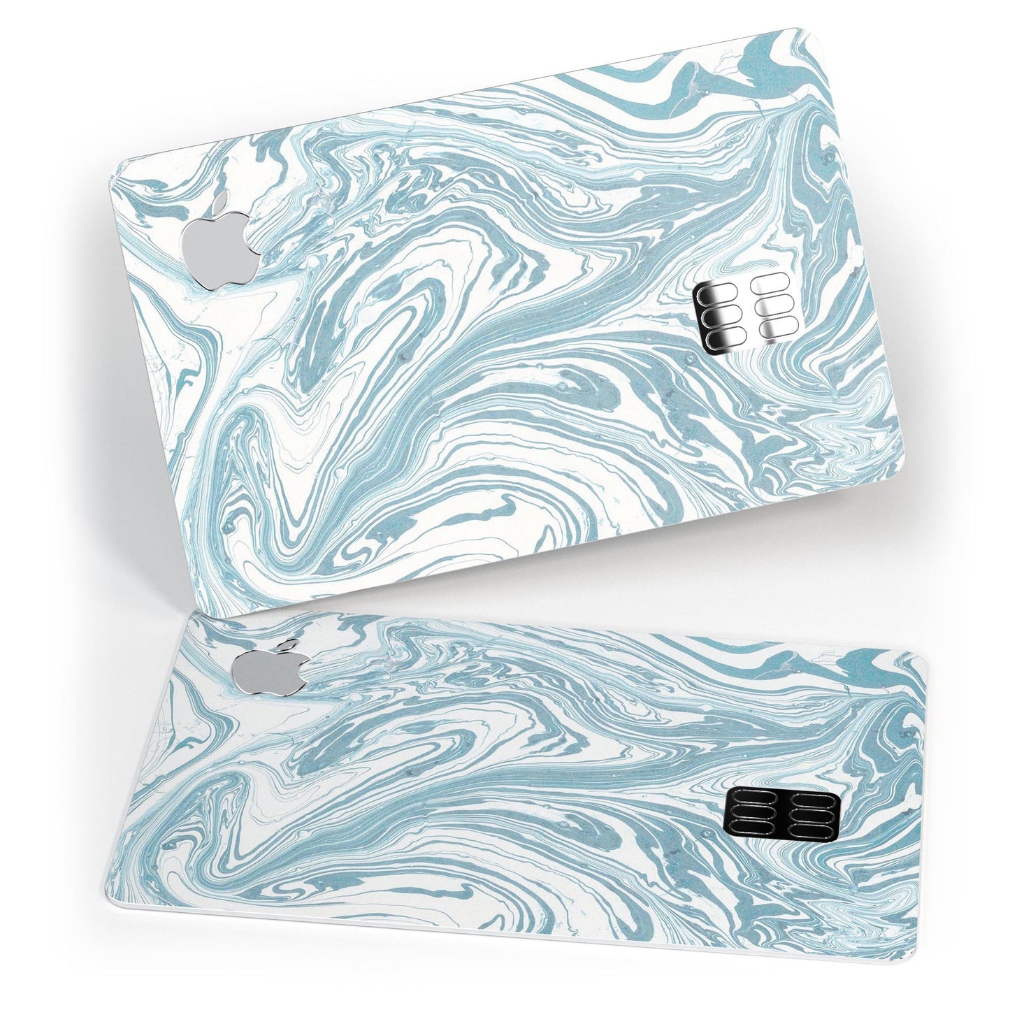 Marbleized Swirling Hard Mint - Premium Protective Decal Skin-Kit for