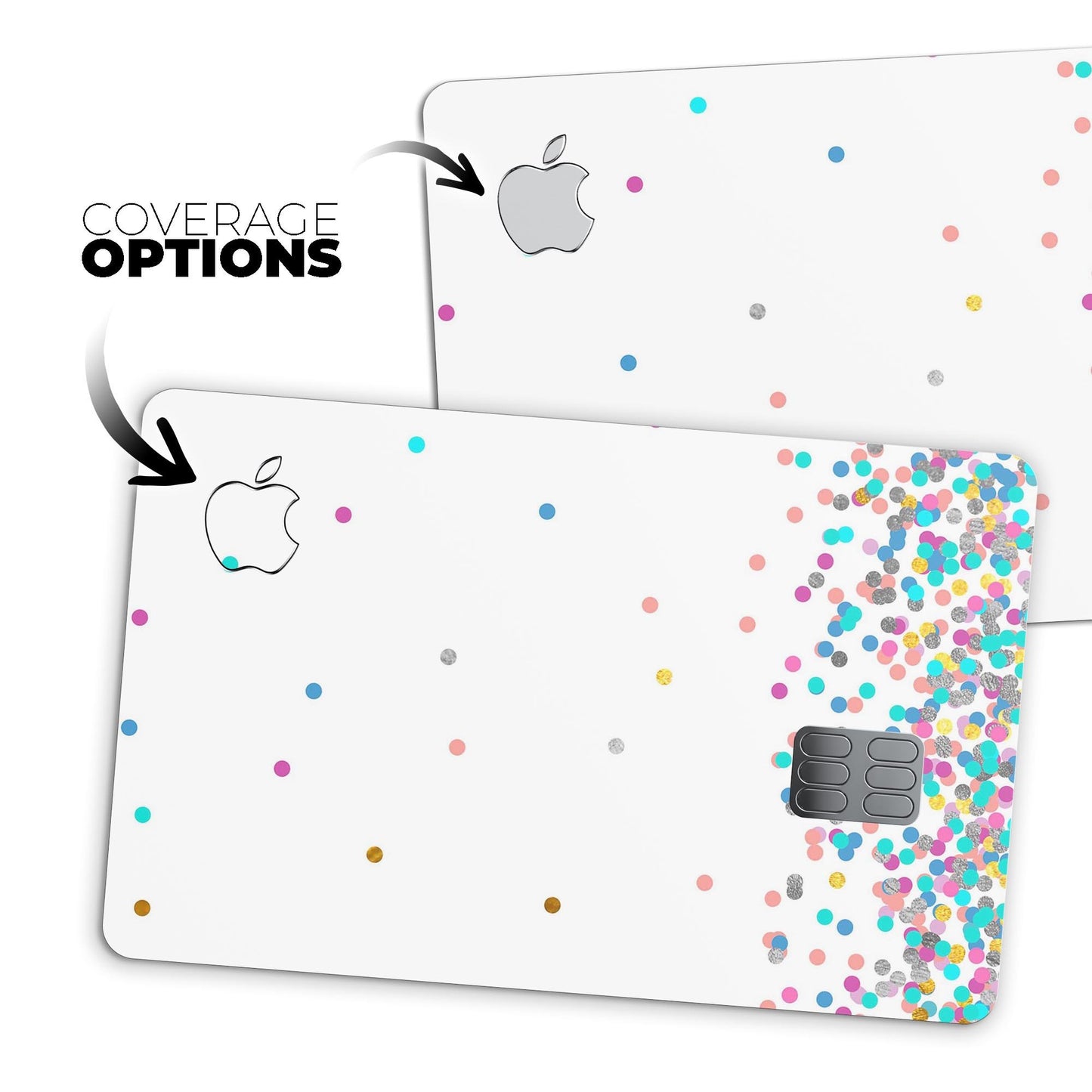 Multicolor Micro Dots on the Rise - Premium Protective Decal Skin-Kit