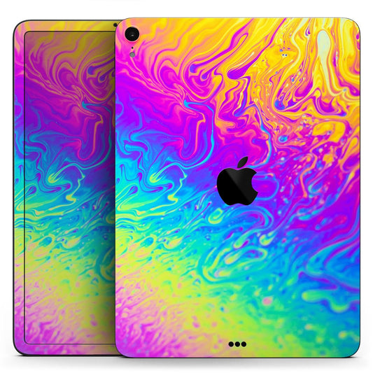 Neon Color Fushion - Full Body Skin Decal for the Apple iPad Pro