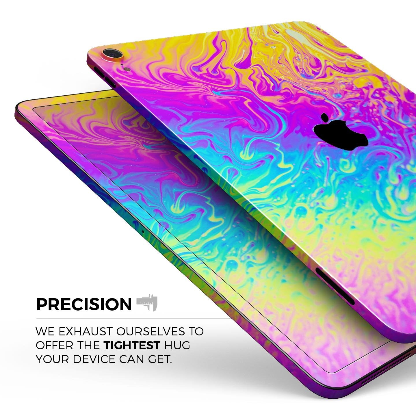 Neon Color Fushion - Full Body Skin Decal for the Apple iPad Pro