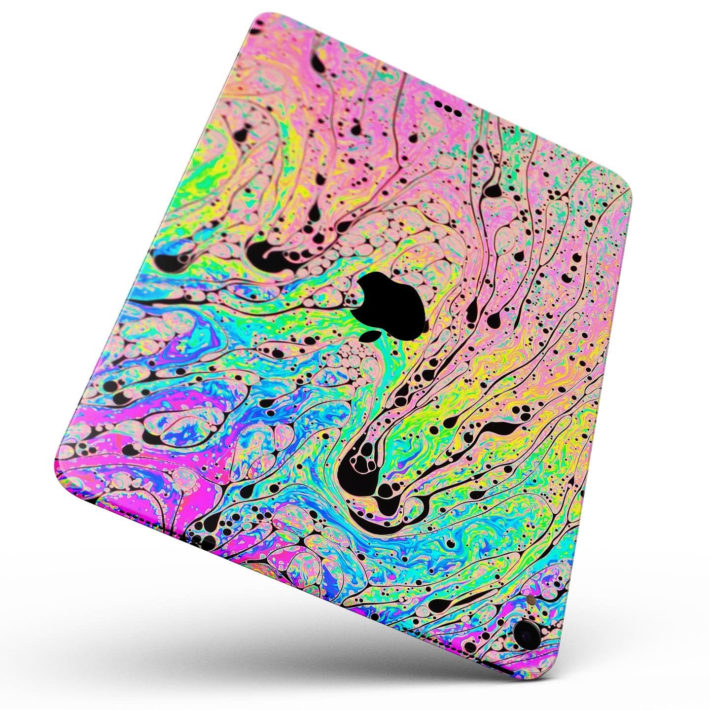 Neon Color Fushion V3 - Full Body Skin Decal for the Apple iPad Pro