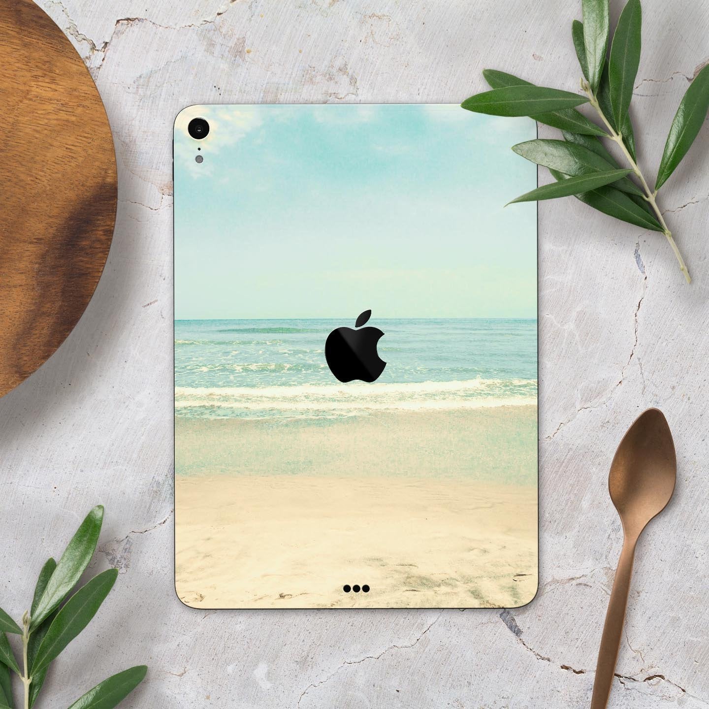 Relaxed Beach - Full Body Skin Decal for the Apple iPad Pro 12.9",