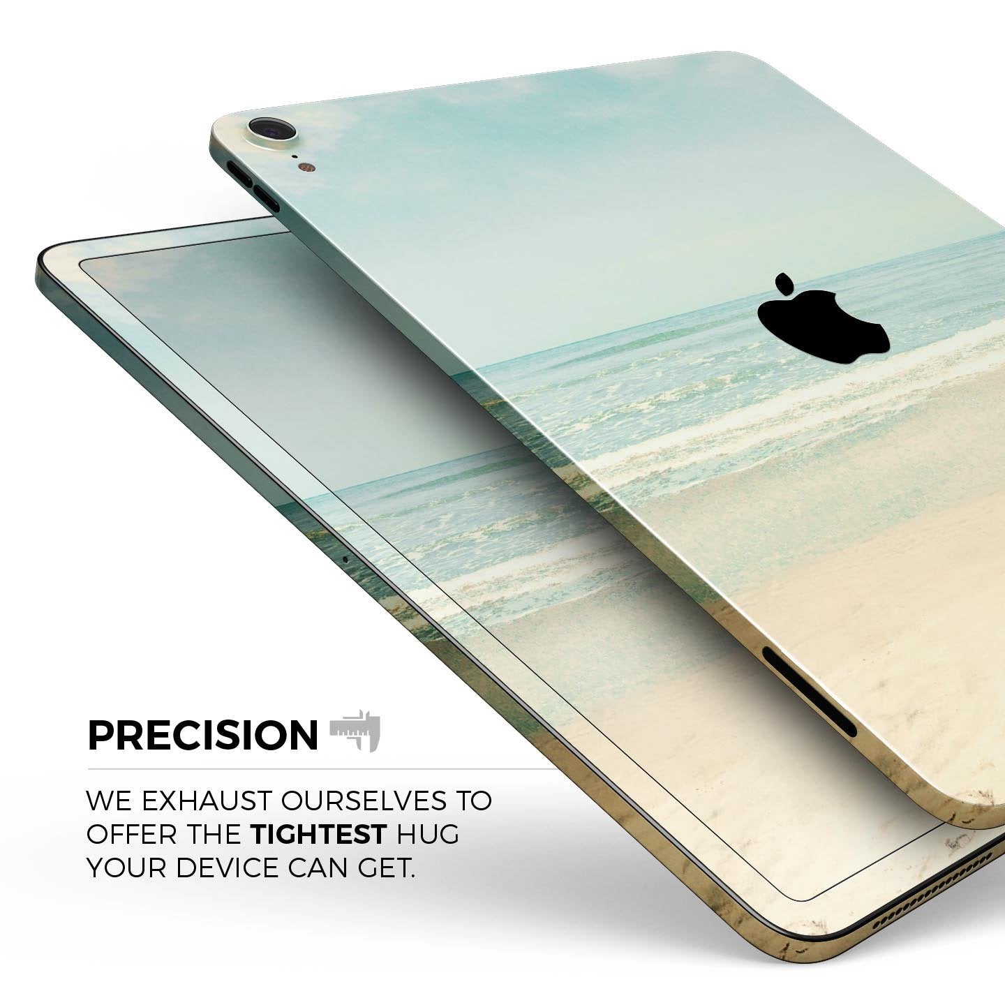 Relaxed Beach - Full Body Skin Decal for the Apple iPad Pro 12.9",