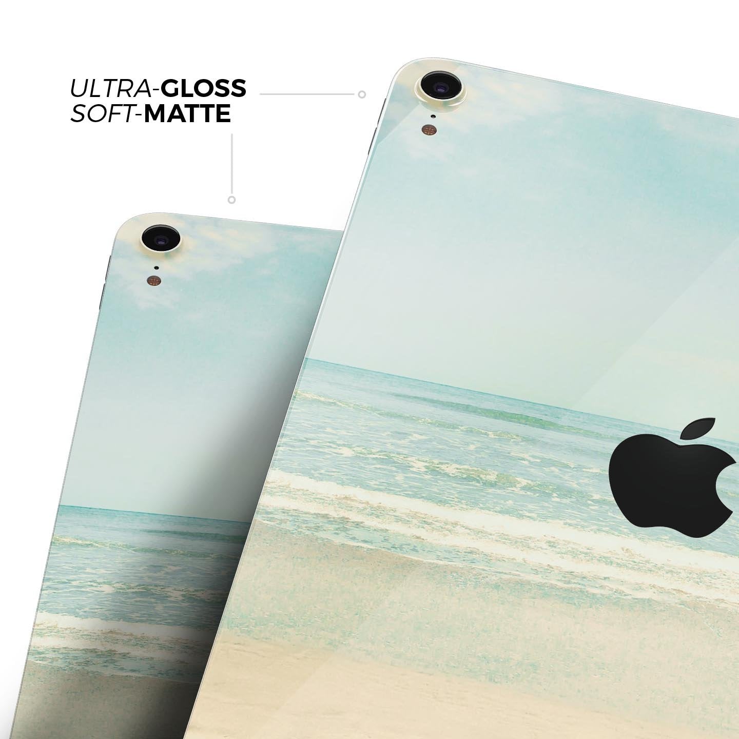 Relaxed Beach - Full Body Skin Decal for the Apple iPad Pro 12.9",