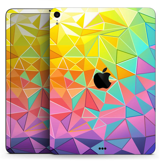 Retro Geometric - Full Body Skin Decal for the Apple iPad Pro 12.9",