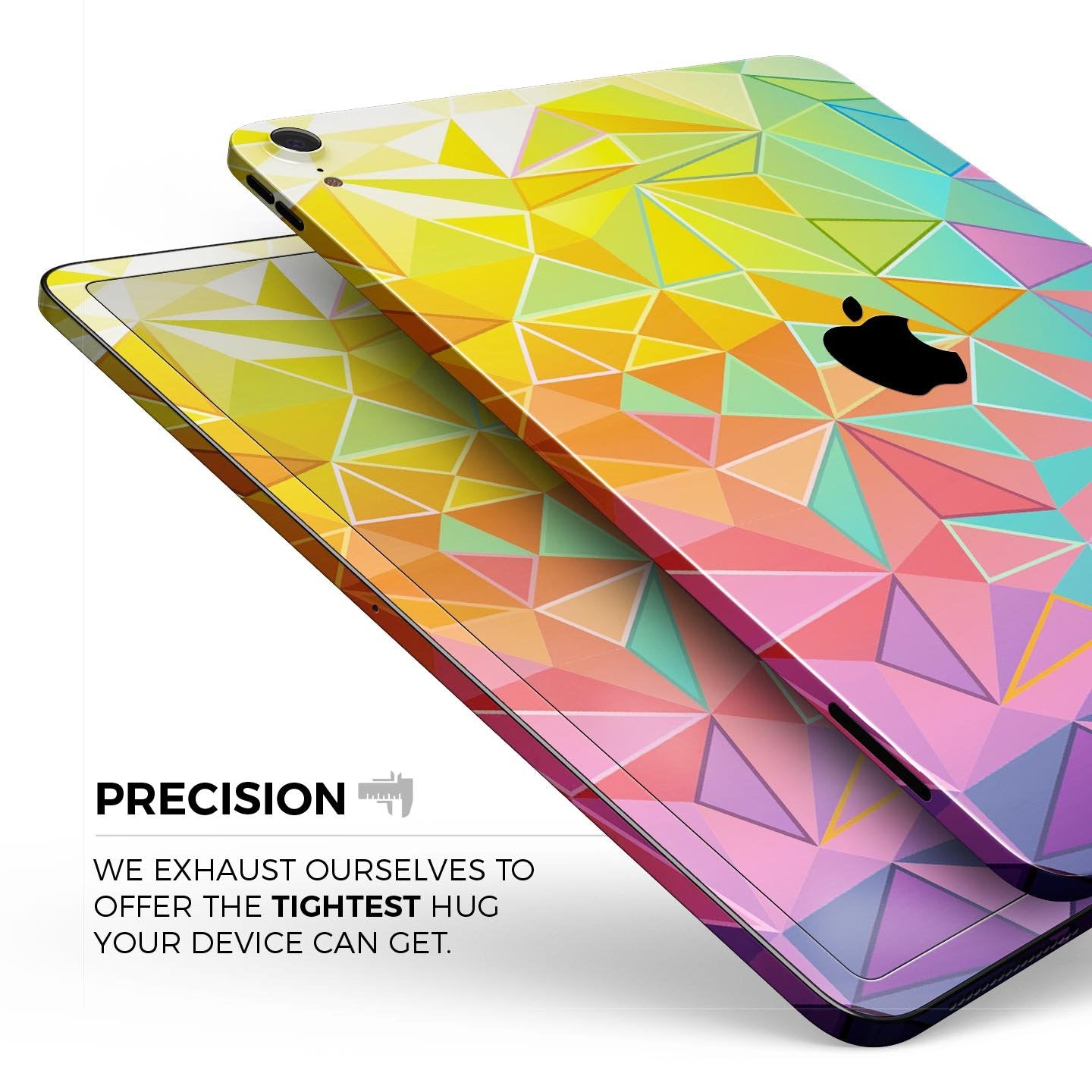 Retro Geometric - Full Body Skin Decal for the Apple iPad Pro 12.9",