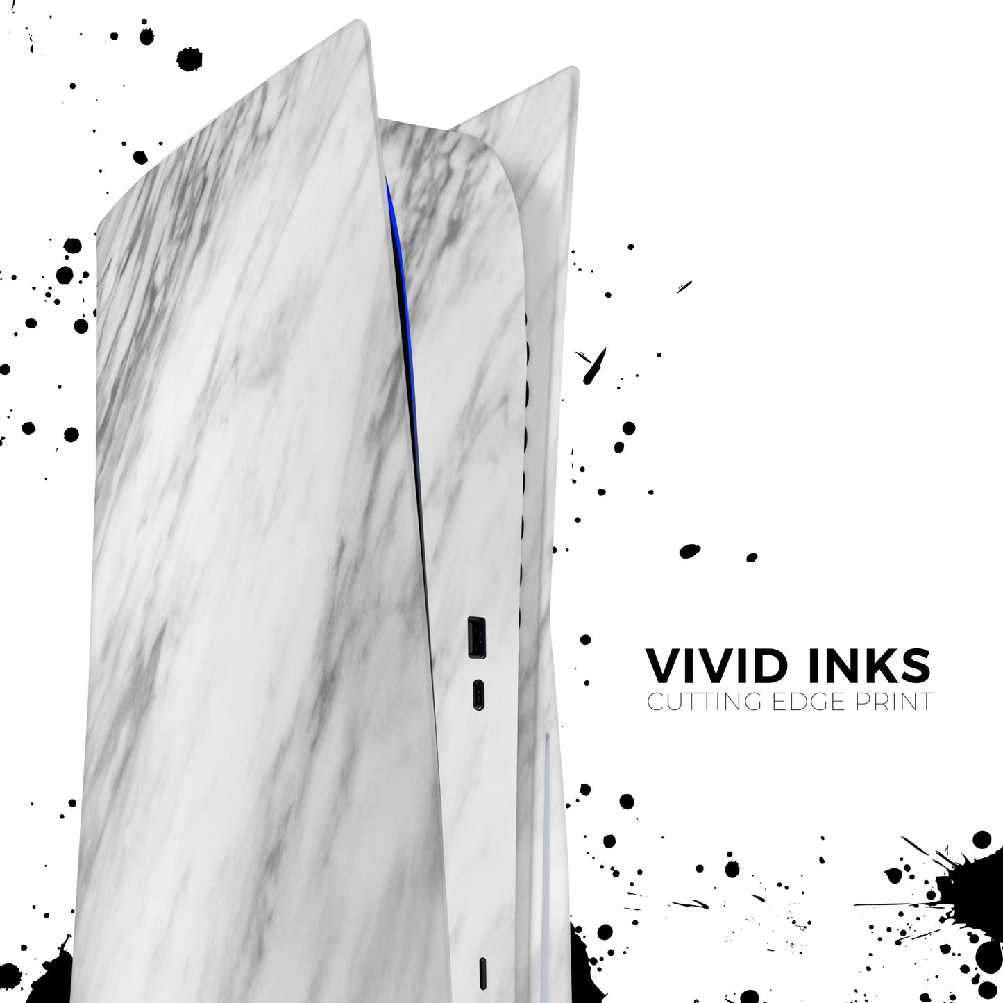 Slate Marble Surface V10 - Full Body Skin Decal Wrap Kit for Sony
