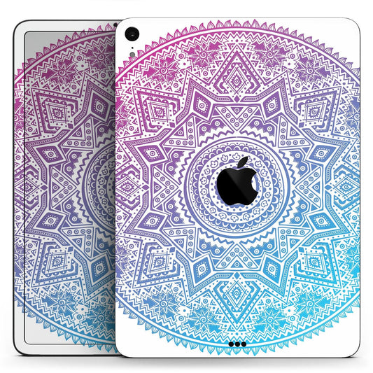 Tribal Ethnic Mandala v5 - Full Body Skin Decal for the Apple iPad Pro